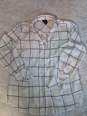 Sheer Button Up